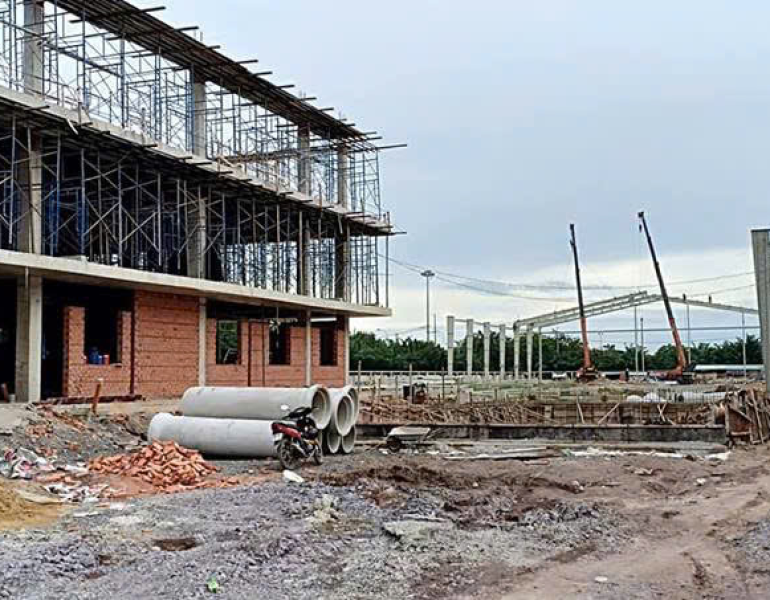 Thi công nhà xưởng 